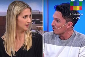 Soledad Fandiño se mostró sorprendida ante la pregunta de uno de sus panelistas