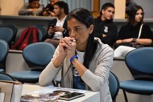 Soledad Laciar, madre de Blas Correas, el chico de 17 años muerto por un disparo policial en Córdoba, en agosto de 2020