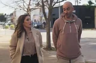 Así fue el reencuentro de Soledad Pastorutti con su primer novio en Arequito