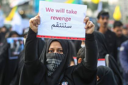 Los iraníes prometieron venganza