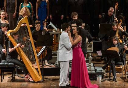 Orfeo, de Claudio Monteverdi, dirigida por Leonardo García Alarcón. En el Teatro Colón, noviembre de 2017