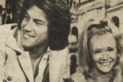 Solita Silveyra junto a Arnaldo André, en la novela Pobre Diabla