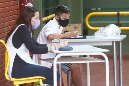 Sólo el 1% de los estudiantes de todo el país pudieron tener clases presenciales este año