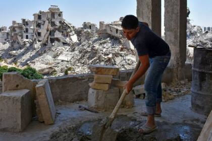 Solo en la ciudad de Alepo hay 35.000 estructuras dañadas o destruidas