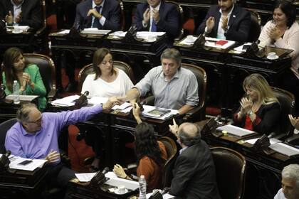 Solo hubo dos votos negativos, de los partidos de izquierda