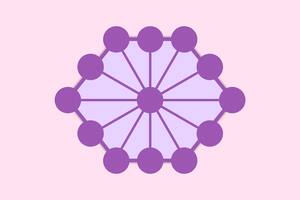 Solo podés usar los números del 1 al 13 para llenar todas las posiciones del polígono