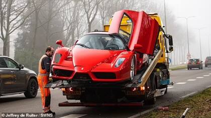 Sólo se construyeron 400 unidades de Ferrari Enzo en todo el mundo (Foto: DailyMail)