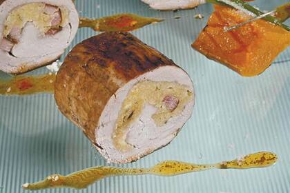 Solomillo de cerdo relleno