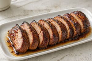 Solomillo de cerdo agridulce