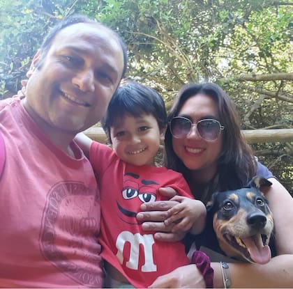 "Somos muy felices con Camila", dice Daniela emocionada.