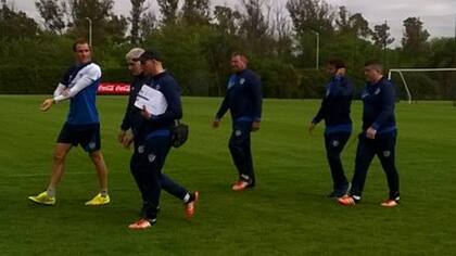 Somoza se despidió de sus compañeros