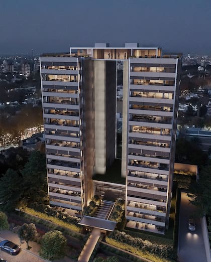 Son 60 residencias de 1, 2, 3 y 4 dormitorios que van desde los 94 a los 280 m2