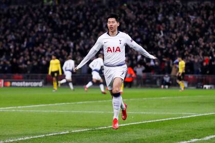 Son abrió el marcador para Tottenham.