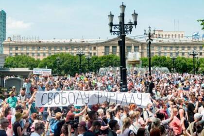 Son las protestas más multitudinarias que la región ha visto en los últimos años.