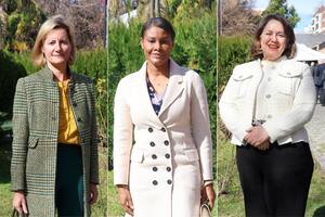 Sonia Lalanne; Diana Salazar Méndez y Heidi Gomez