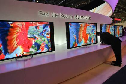 Sony presentó los televisores LED XBR con pantallas 4K en Las Vegas