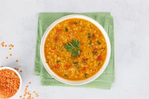 Sopa casera de verduras