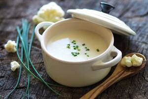 Sopa de coliflor 