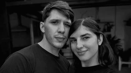 Sophia Civarelli y su novio Valentín Alcida, ambos de 22 años