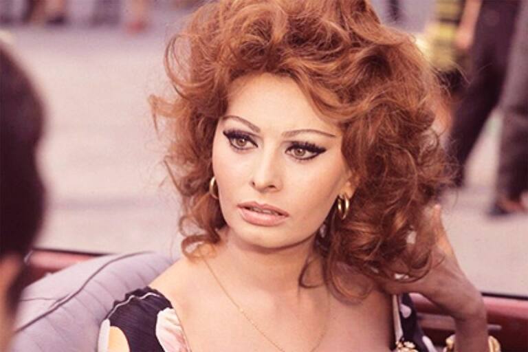 Sophia Loren, la actriz que defendió su nariz y se convirtió en mito - LA NACION