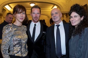 Sophie Hunter debutó en el Teatro Colón y Benedict Cumberbatch estuvo allí para acompañarla