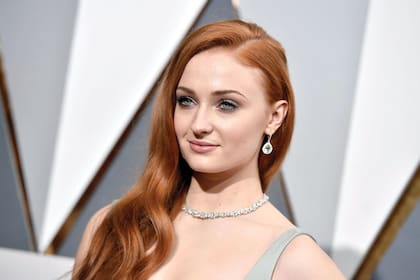 Sophie Turner con el cobre que la popularizó