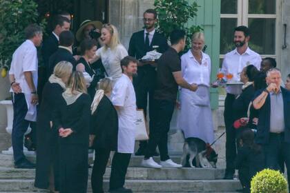 Sophie Turner y Joe Jonas en su segunda boda en un castillo en Francia, en junio de 2019
