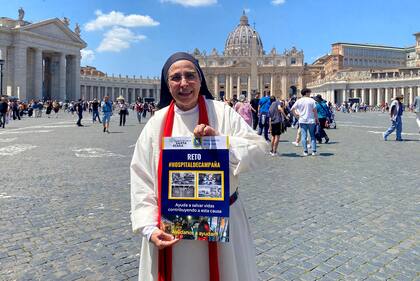 Sor Lucía Caram. en el Vaticano
