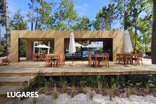 El nuevo restó escondido en un bosque a mil metros del puente de la Barra