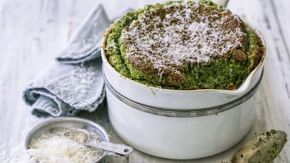 Soufle de kale, una de las opciones para degustarlo