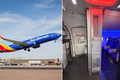 Southwest Airlines implementó por primera vez la barrera secundaria de cabina para proteger pilotos