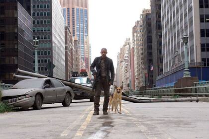 Will Smith en Soy leyenda