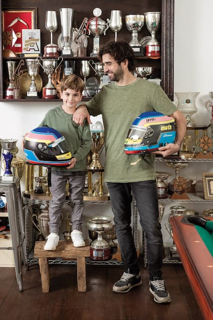 “Soy consciente de que el automovilismo es un deporte de riesgo y me da un poco de miedo ver correr a León, algo que nunca sentí como corredor”, nos dice Juan.