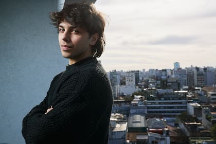 "Soy fan de la ropa, me interesa el tema de la moda", cuenta Aarón Palomino