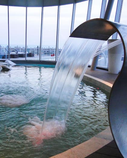 Spa y circuitos de agua.