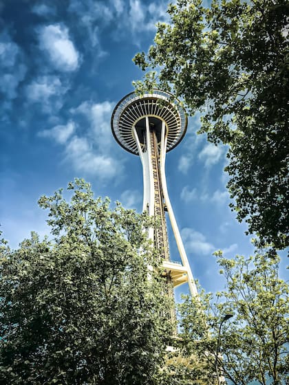 Space Needle es uno de los principales atractivos de Seattle, conocido a nivel internacional (Pexels/Jared VanderMeer)