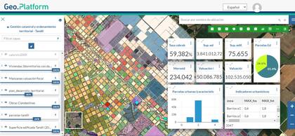 Space Sur desarrolló una plataforma que usa algoritmos para inferir información sobre fotos satelitales, como la existencia de basurales o la construcción de edificios no declarados en terrenos
