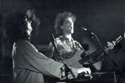 Spinetta y Paéz en Obras, diciembre de 1986