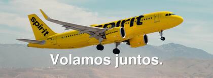 Spirit Airlines se declaró en bancarrota en noviembre de 2024 (Facebook/Spirit Airlines)
