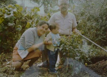Sposato con sus abuelos en la quinta de Villa Flandria, en Luján