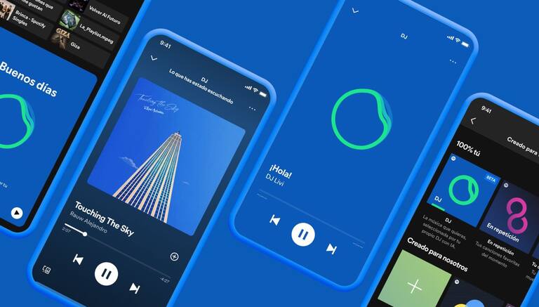 Spotify anunció la ampliación de su función de Inteligencia Artificial (IA) DJ a los usuarios de idioma español
