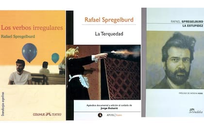 Spregelburd es un joven clásico del teatro argentino y sus obras fueron publicadas en diversos sellos