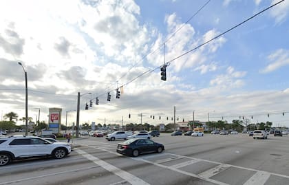 SR-704 Okeechobee Blvd and SR-809, Palm Beach (Florida)