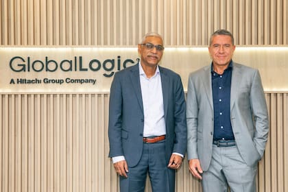 Srini Shankar y Sebastián Bainer.