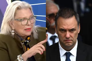 Elisa Carrió arremetió contra Adorni por las hipotecas