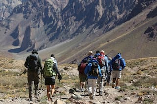 Summit Aconcagua: entre lágrimas, el grupo se despidió de Elisa Sampietro