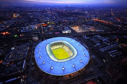 Stade de France. el escenario de la ceremonia de apertura y del partido inaugural del Mundial de rugby