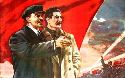 Stalin usó la imagen de Lenin para fortalecerse