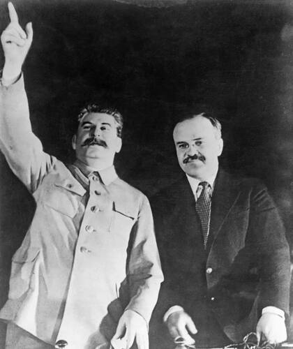 Stalin y Mólotov