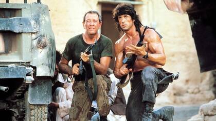 Stallone en una escena de Rambo III. "Me centré en hombres en lucha contra el sistema. Y cuando me he apartado, me he equivocado"